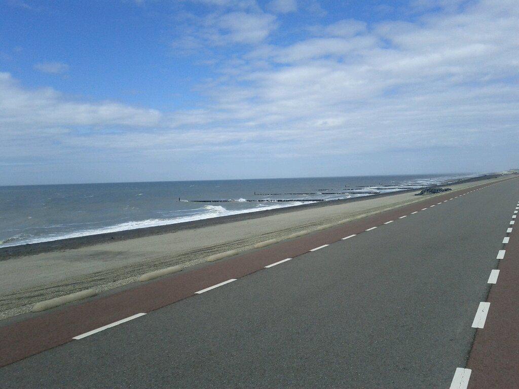 Along the North Sea (varied terrain