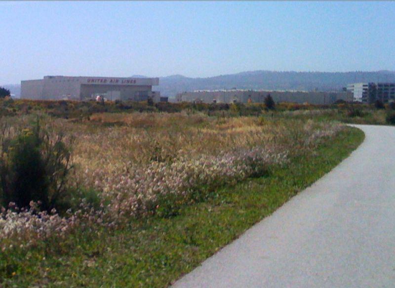 Approaching the airport