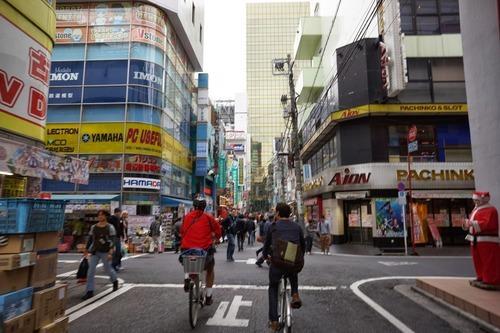 Biking Across Tokyo