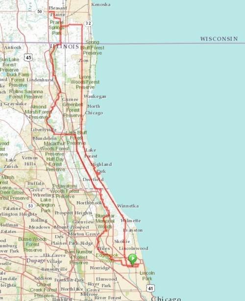 Chicago <-> Wisconsin ride recap