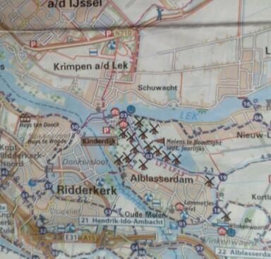 Cluster of windmill icons on the map? I should go there!