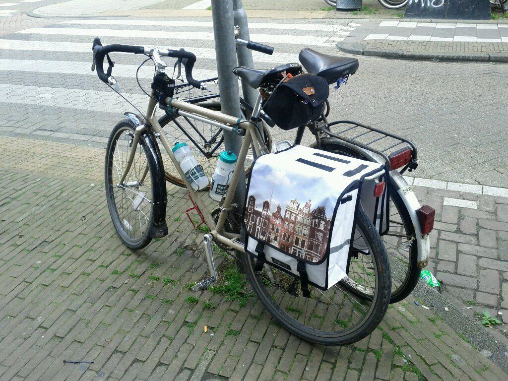 Dutch-style, smaller panniers for my bike as a souvenir