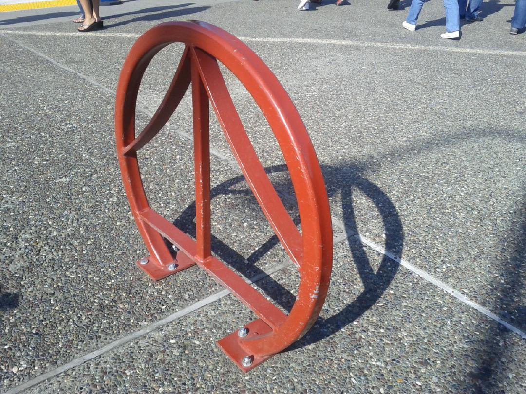 Golden Gate Bridge bike rack