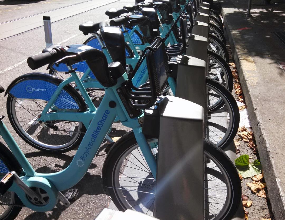 I tried out Bay Area Bike Share. Easy, comfortable bikes (they don't feel as heavy as they are), you use a keyfob to check a...