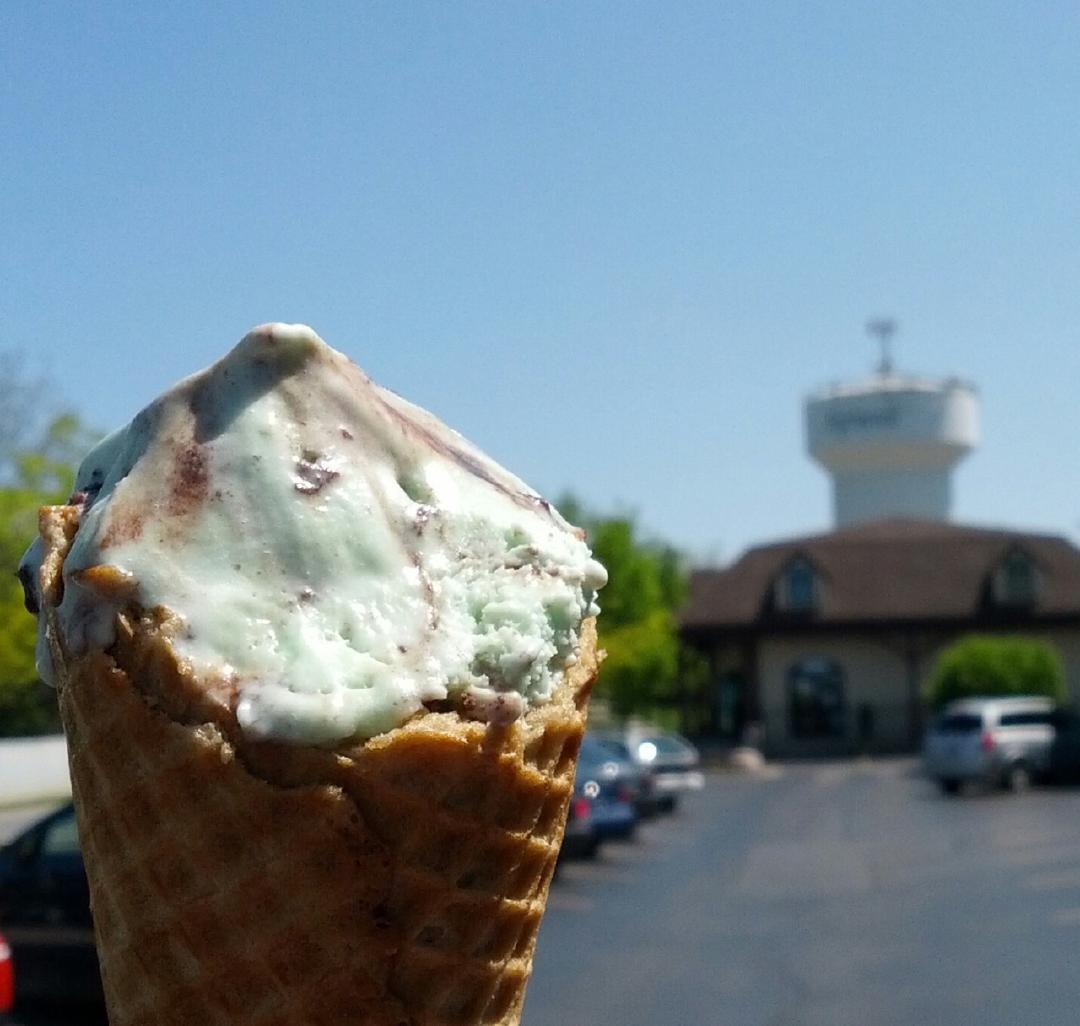 ice cream stop at mile 100