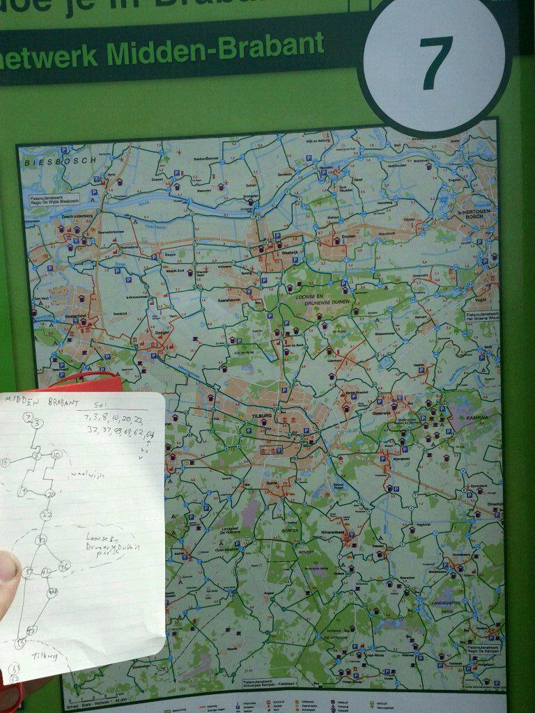 Minor challenge: gust of wind blew my map away (really!). Time to transcribe and depend on local info-board maps until I make it...
