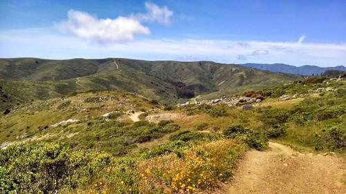 Mt Biking the Marin Headlands