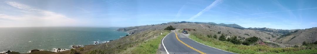 On Rt 1 (panorama shot from cell phone)