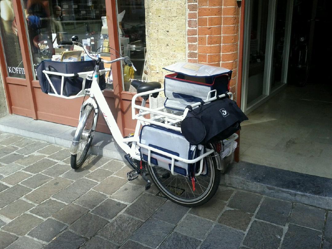 Postal delivery bike