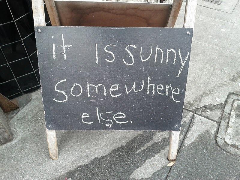 Seen outside Trouble Coffee on Sunday's ride.
