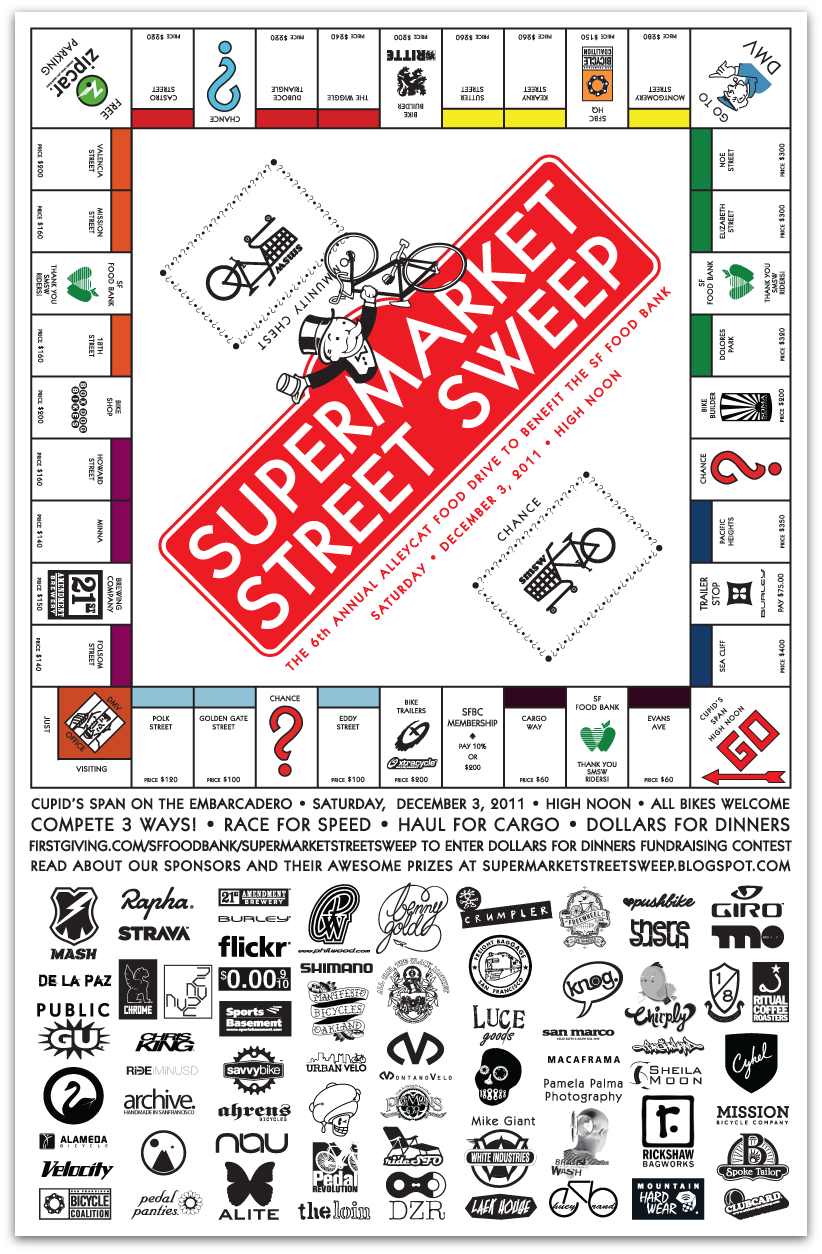 Supermarket Street Sweep poster... who wants to join me this year?