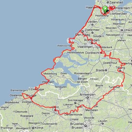Three weeks of solo bike touring and camping, across 600+ miles of The Netherlands and Belgium. Riding over massive man-made...